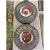 Image 1 : 2 utility tractor wheels 4.10x3.50