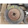 Image 2 : lot of six assorted utility tractor wheels