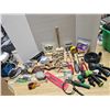 Image 1 : Large lot of assorted tools and safety glasses