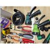 Image 2 : Large lot of assorted tools and safety glasses