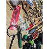 Image 7 : Large lot of assorted tools and safety glasses