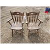 Image 1 : 2 Wooden chairs