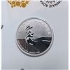 Image 2 : 2018 Caribou $3. 99.99% pure Silver. Specimen. Housed in its original unopened Royal Canadian Mint f