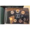 Image 2 : 2002 Specimen Set. The Special Loonie celebrates the 15th Anniversary of the Loonie. This Loonie is 