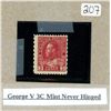 Image 1 : George V 3¢ mint never hinged stamp
