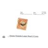 Image 1 : Queen Victoria large head 3¢ three cent stamp