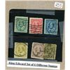 Image 1 : King Edward set of 6 different stamps