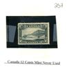 Image 1 : Canada 12¢ twelve cent stamp mint never used