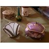 Image 1 : Butterfly Music Box, Shell Candle Holder, Paper Mache Coasters