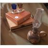 Image 1 : Small Wood Boxes, Ornamental Pottery Lamp