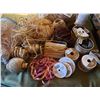 Image 1 : Lot of Twine, Jute, Hemp, Ribbon, Raffia