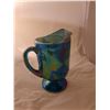Image 4 : Blue Carnival Glass Pitcher