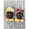 Image 1 : VINTAGE CHALKWARE HANGERS