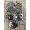 Image 1 : LOT OF HESSTON RODEO BELT BUCKLES