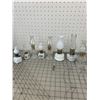 Image 1 : VINTAGE LOT OF MINI OIL LAMPS