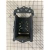Image 2 : VINTAGE CAST IRON MATCH BOX HOLDER