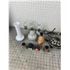 Image 1 : MISC LOT TURTLE LAMP, INK BOTTLE MINI OIL LAMPS ETC