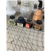 Image 2 : MISC LOT TURTLE LAMP, INK BOTTLE MINI OIL LAMPS ETC
