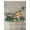 Image 1 : VINTAGE CAST ALUMINUM PHEASANT BIRD FIGURINE