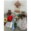 Image 1 : MISC LOT CRAFT PIECES ETC