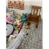 Image 5 : MISC LOT CRAFT PIECES ETC