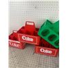 Image 1 : VINTAGE POP BOTTLE CARRIERS COKE