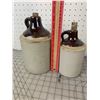 Image 2 : ANTIQUE STONEWARE CROCK JUGS