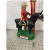Image 1 : VINTAGE ROYAL CANADIAN MOUNTED POLICE POTTERS WHISKEY BOTTLE RCMP EMPTY 1976