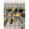 Image 3 : LOT OF 24 RED ROSE TEA FIGURINES ALL DIFFERENT