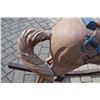 Image 6 : Large carved wood rocking horse 1800's 45" heavy