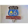 Image 1 : Route 66 license plate topper
