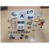 Image 1 : lot of jewelry - earrings, brooches