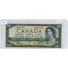 Image 1 : 1954 Canadian "Devil's Face" 20 dollar bill - Coyne/Towers - A/E 4202405