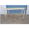 Image 2 : Vintage Chrome Table, 1 leaf