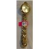 Image 1 : gold tone quartz watch - Japan Movt.