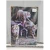 Image 1 : Wolves sign - 8x12"