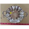 Image 1 : Silver tray with handles