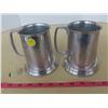 Image 1 : 2 tin mugs with canada on