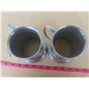 Image 2 : 2 tin mugs with canada on