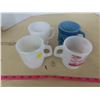 Image 1 : 4 fireking cups- white+ blue