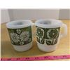 Image 1 : 2 fire king cups- green