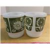 Image 2 : 2 fire king cups- green