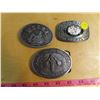 Image 1 : 3 belt buckles