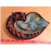 Image 1 : Blue mountain collection- cat+ kittens ashtray