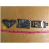 Image 1 : 3 belt buckles