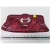 Image 1 : Red clutch purse