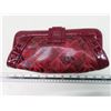 Image 2 : Red clutch purse
