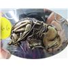 Image 2 : Silver horse belt buckle