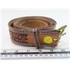 Image 1 : Hand finished saddle leather size 36 belt