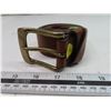 Calvin klein oil tan leather belt- szie 36